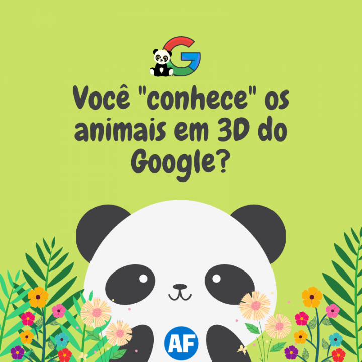 Curiosidades. Você “conhece” os animais em 3D do Google?